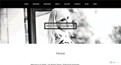 Desktop Screenshot of mistressserenasydney.com