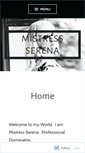 Mobile Screenshot of mistressserenasydney.com